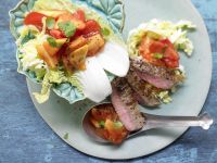 Scharfer Steaksalat Rezept