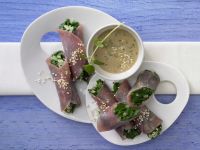 Schinken-Spinat-Röllchen Rezept