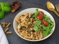 Schnelle Pasta mit getrockneten Tomaten Rezept