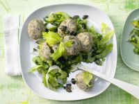 Semmelknödel auf Gemüse Rezept