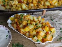 Shake and bake Potatoes Rezept