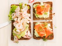 Smørrebrød mit Räucherlachs Rezept