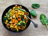 Soja-Gemüse-Curry Rezept