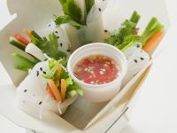 Sommerrollen mit Glasnudeln Rezept