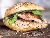 Spanferkel-Sandwich Spanferkel-Sandwich