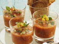 Spanische Gemüsesuppe (Gazpacho) Rezept