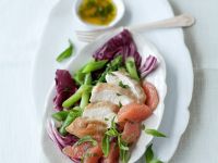 Spargelsalat mit Hähnchen Spargelsalat mit Hähnchen