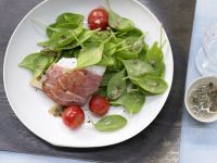 Spinatsalat mit Zander Rezept