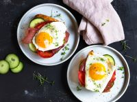 Strammer Max mit Rinderschinken Rezept