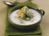 Sturmsuppe mit Zander-Schnitte Sturmsuppe mit Zander-Schnitte