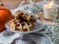 Süße Kürbiswaffeln Rezept