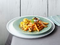 Süßkartoffel-Schupfnudeln mit Sauerkraut Rezept