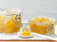 Süßsaures Kürbiskompott Rezept