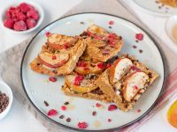 Blondies mit Äpfeln Rezept