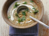 Suppe mit Badischem Reis (Grünkern) Rezept