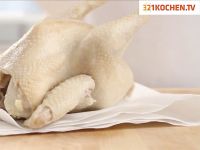 Suppenhuhn einfach zerteilen