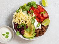 Taco-Bowl Rezept