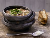 Toskanische Pilzsuppe Rezept