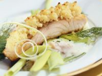 Überbackenes Lachsfilet Überbackenes Lachsfilet