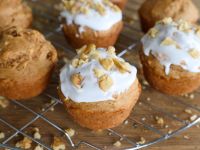 Vegane Carrot-Cake-Muffins Rezept