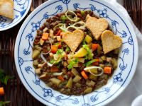 Veganer Linseneintopf Rezept