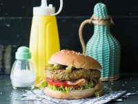 Veganer Tex-Mex-Burger Rezept