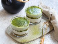 Veganes Matcha-Tiramisu Rezept
