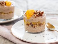 Veganes Vanillekipferl-Dessert mit Orange Rezept