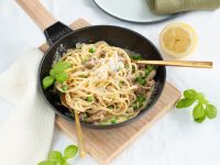 Vegetarische Carbonara Rezept