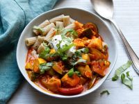 Vegetarisches Würstchengulasch Rezept