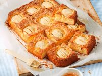 Versunkener Apfelkuchen (glutenfrei) Rezept