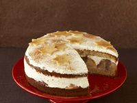 Weihnachtlicher Bratapfelkuchen Rezept