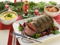 Weihnachtlicher Rinderbraten Rezept