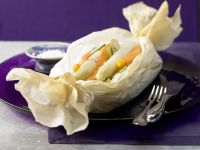 Weißer Spargel im Papierpaket Rezept