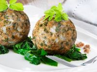 Wildkräuterknödel mit Giersch Rezept