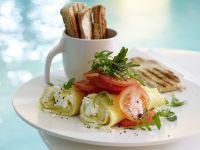 Ziegenkäse-Omelett Rezept