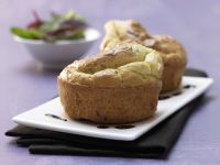 Ziegenkäse-Soufflés Rezept