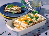 Zitronen-Tiramisu mit Mandarinen Zitronen-Tiramisu mit Mandarinen