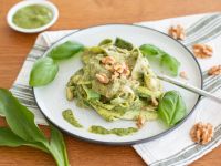Zoodles mit Bärlauchpesto Rezept