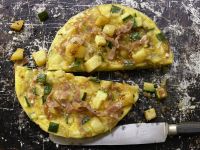 Zucchini-Kartoffel-Tortilla Rezept