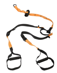 Schlingentrainer SportPlus auf weißem Hintergrund