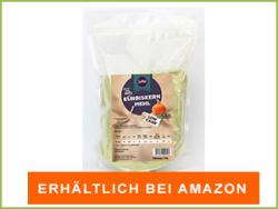 Kürbismehl bei Amazon erhältlich