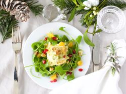 Curry-Geflügel-Salat mit Mandarinen