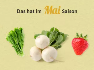 Saisonkalender für Mai