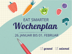 Wochenplan für die Kalenderwoche 05