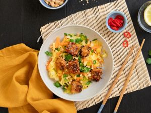 Asiatischer Salat mit Tofu Rezept