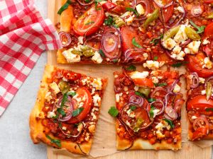 Dinkel-Hefeteig-Pizza Rezept