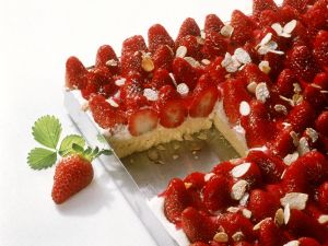 Erdbeerkuchen vom Blech Rezept