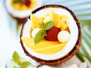 Kennenlernen obstsalat