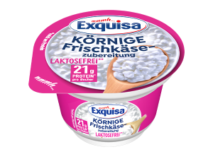 Exquisa Körnige Frischkäse Laktosefrei